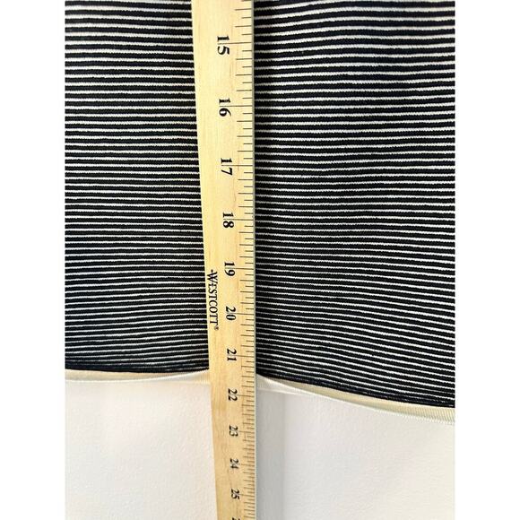 Carlisle Womens Knit Black & White Tank Quiet Luxury Capsule Old Money Medium - Picture 7 of 7